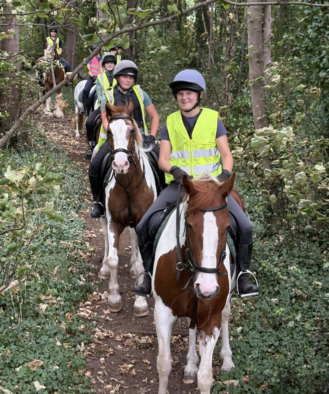 Hacking near Old Church Farm